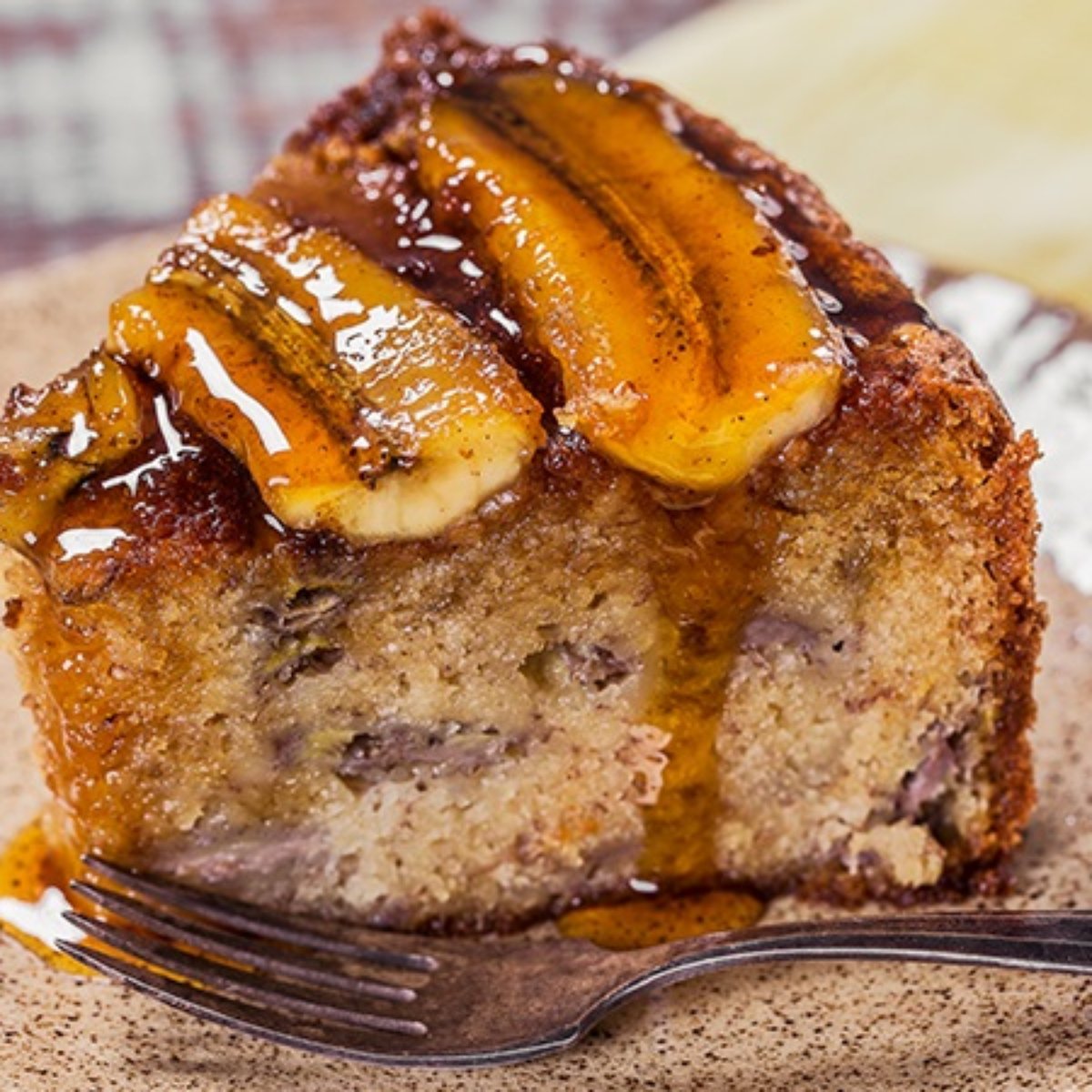 Bolo De Banana Fofinho