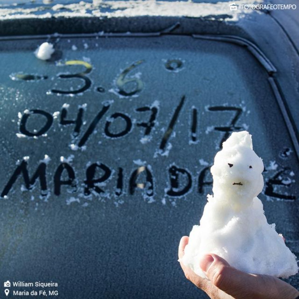 frio abaixo de zero e geada no sul de minas