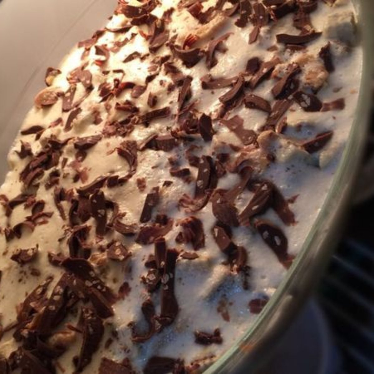 Pavê De Chocolate Com Biscoito Champagne