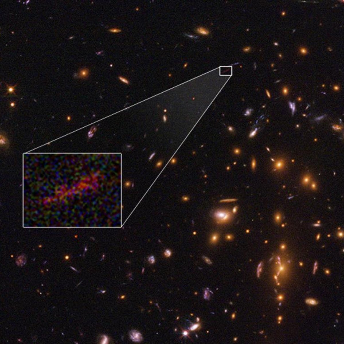 Nasa Registra Galaxia Que Seria Tao Antiga Quanto Universo