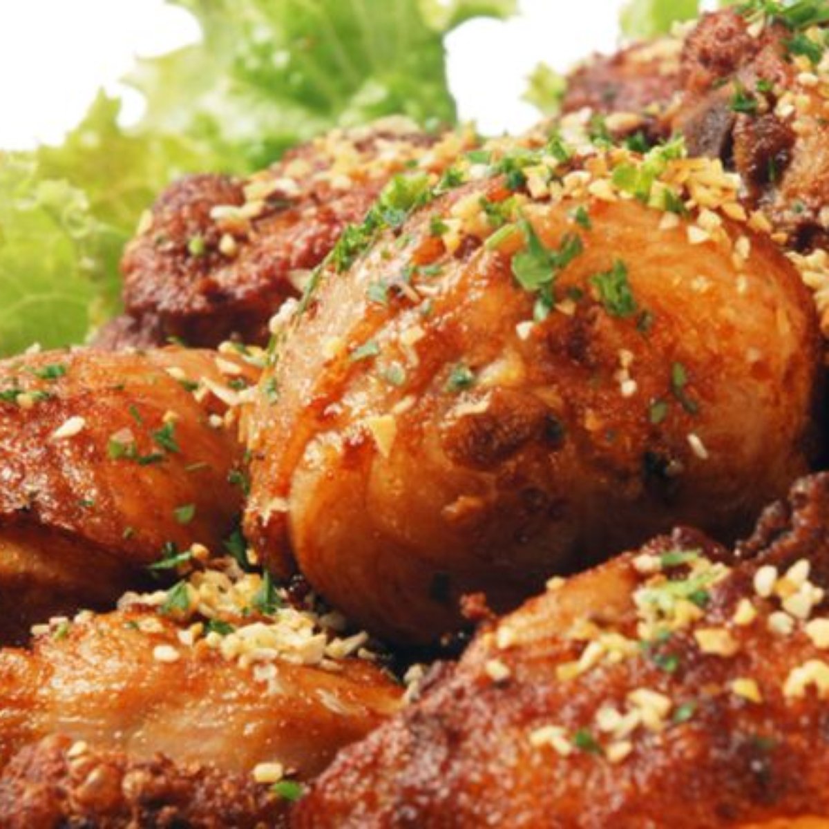 Receitas De Frango à Passarinho E Pão De Alho Na Air Fryer