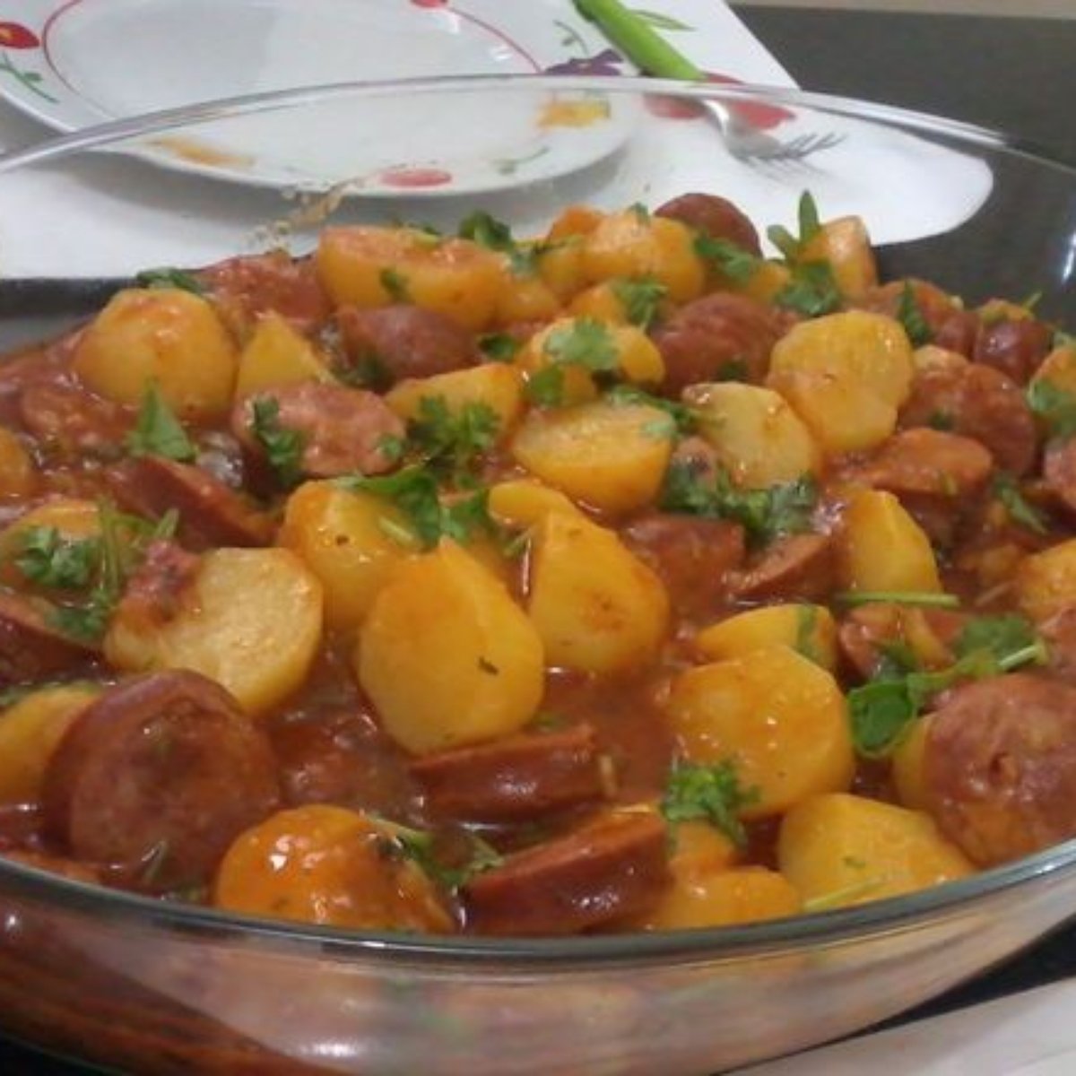 Linguiça Calabresa Com Batata Receita Fácil Rápida E Saborosa