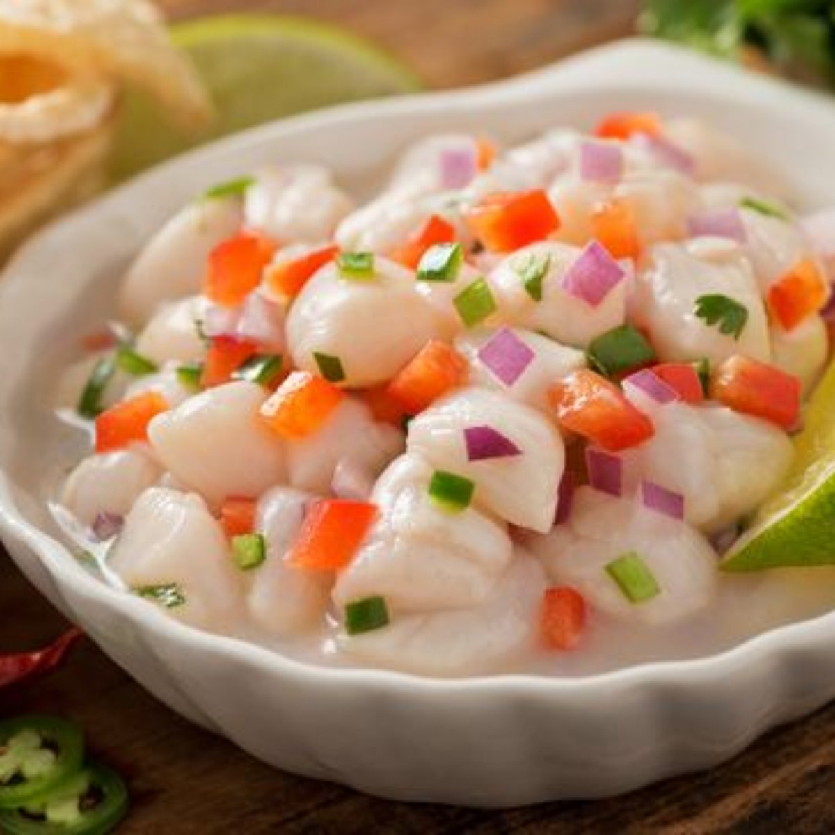 Ceviche De Peixe Branco Confira A Receita