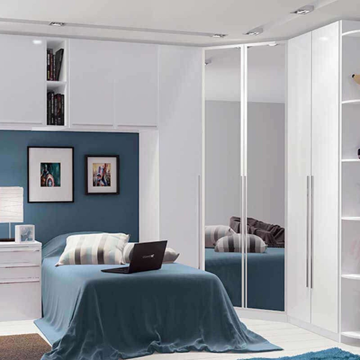 Guarda Roupa Modulado Projetos Versateis Para Organizar O Seu Quarto