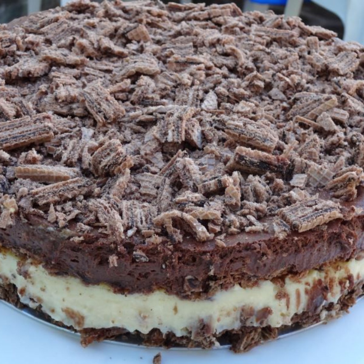 Torta De Biscoito Waffer Apaixone Se Por Essa Receita Deliciosa