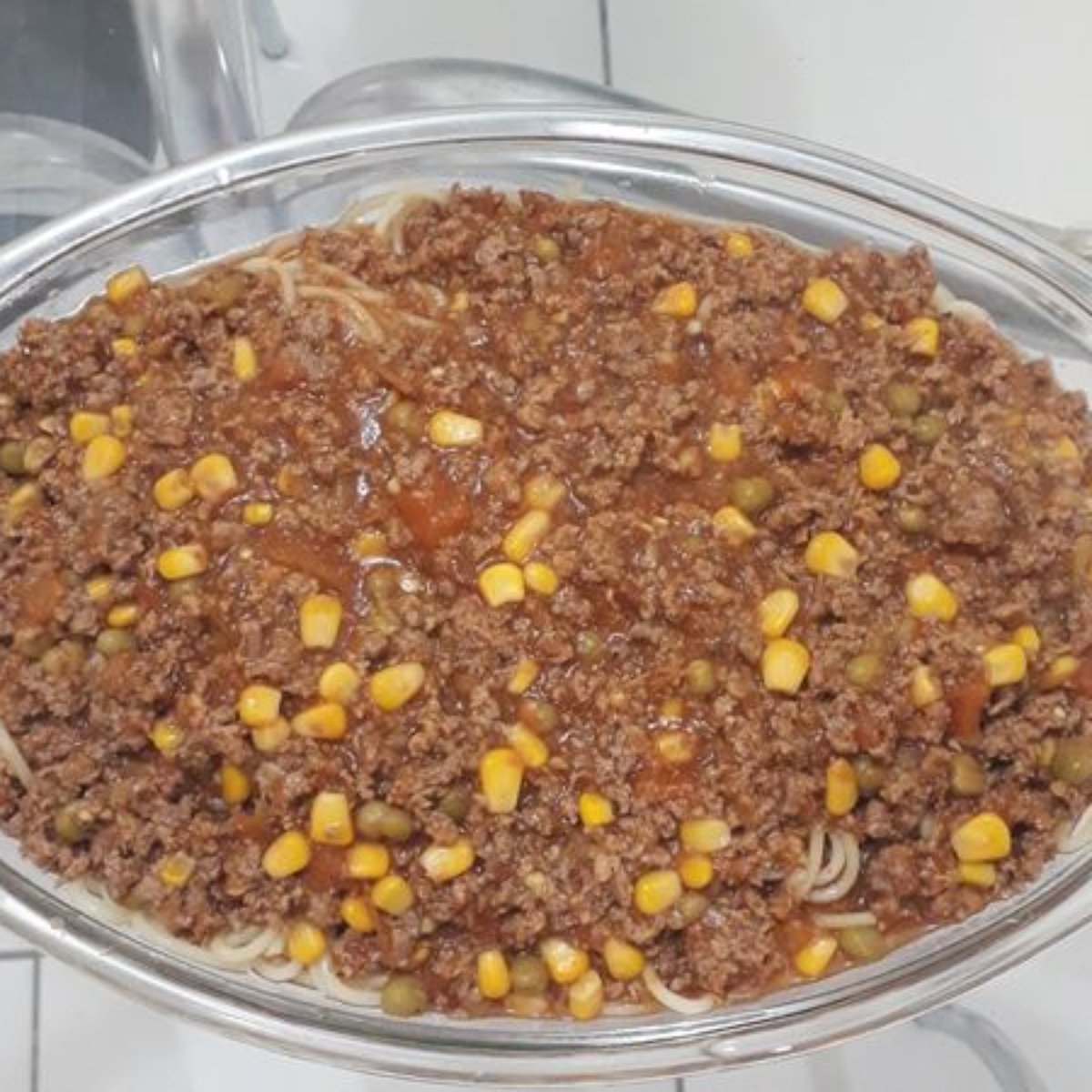 Macarronada De Carne Moída Simples