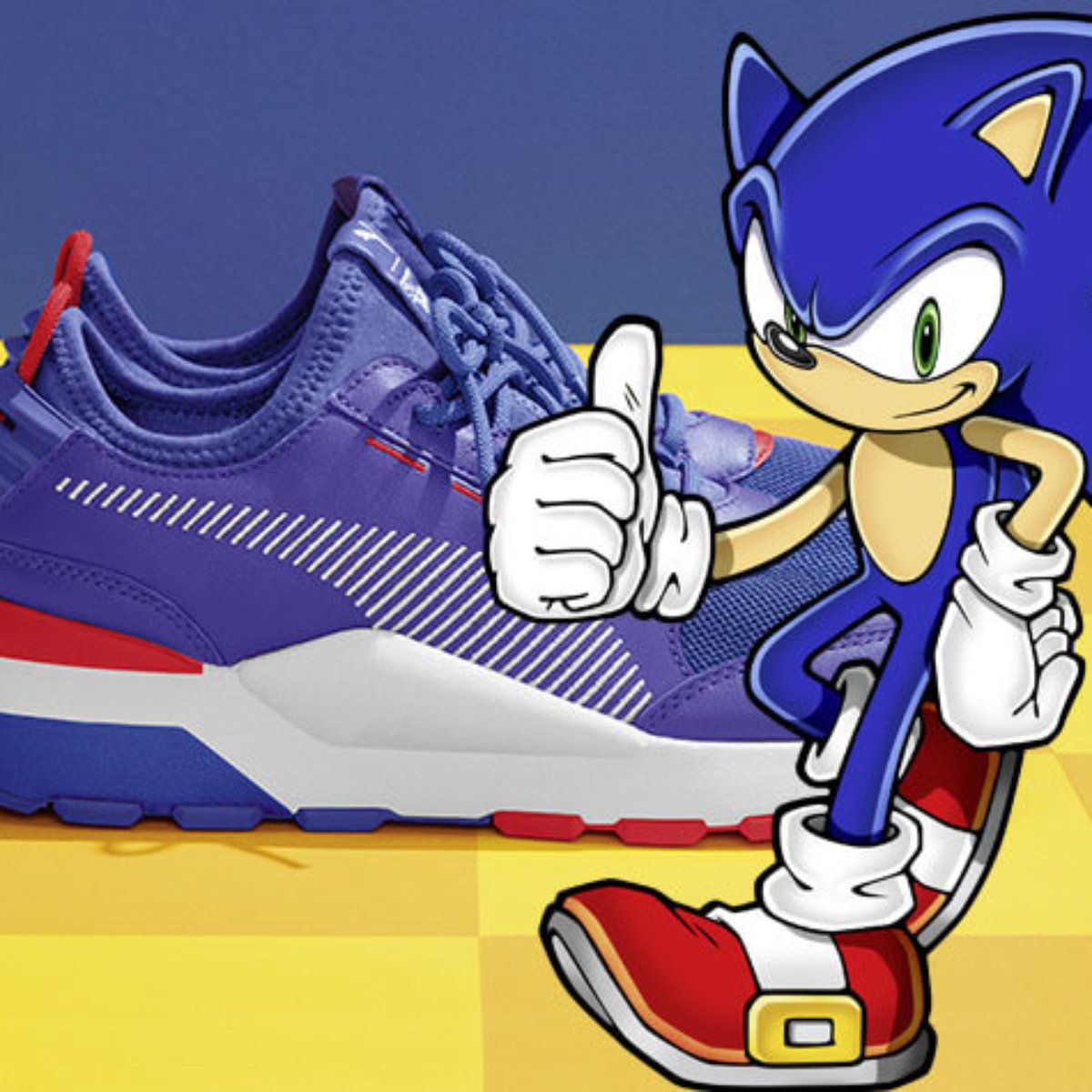 tênis do sonic puma vermelho