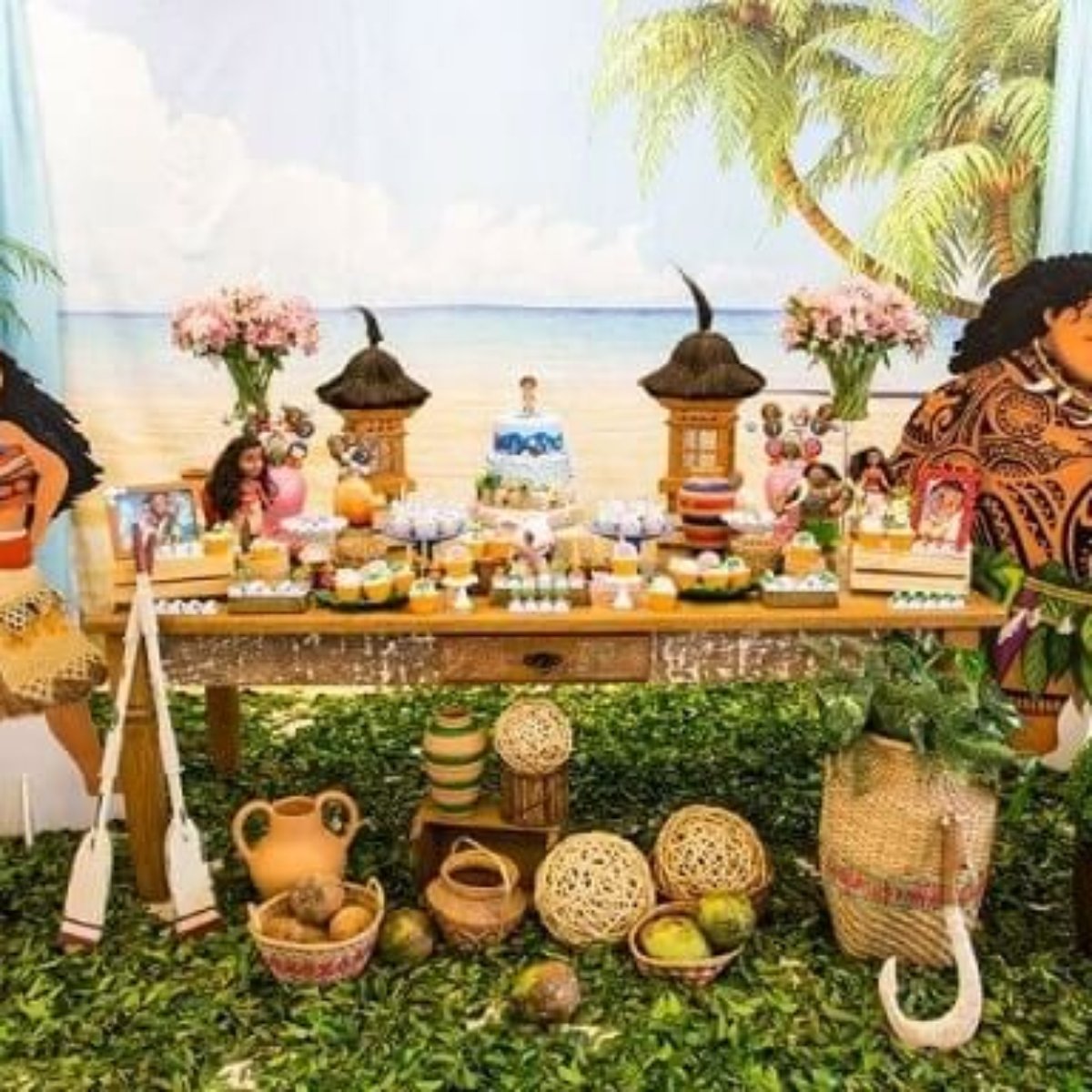 Get Wallpaper Festa Moana 60 Lindas Inspiracoes De Decoracao Lembrancinha E Bolo HD