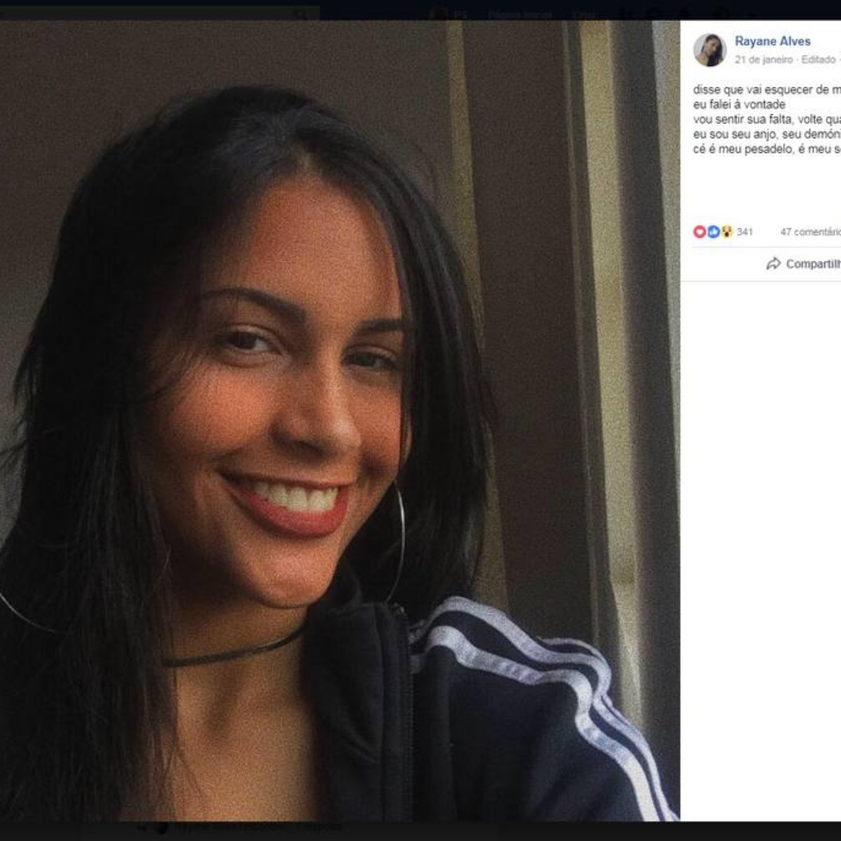 Caso Rayane Laudo Indica Que Jovem Foi Morta Por Asfixia