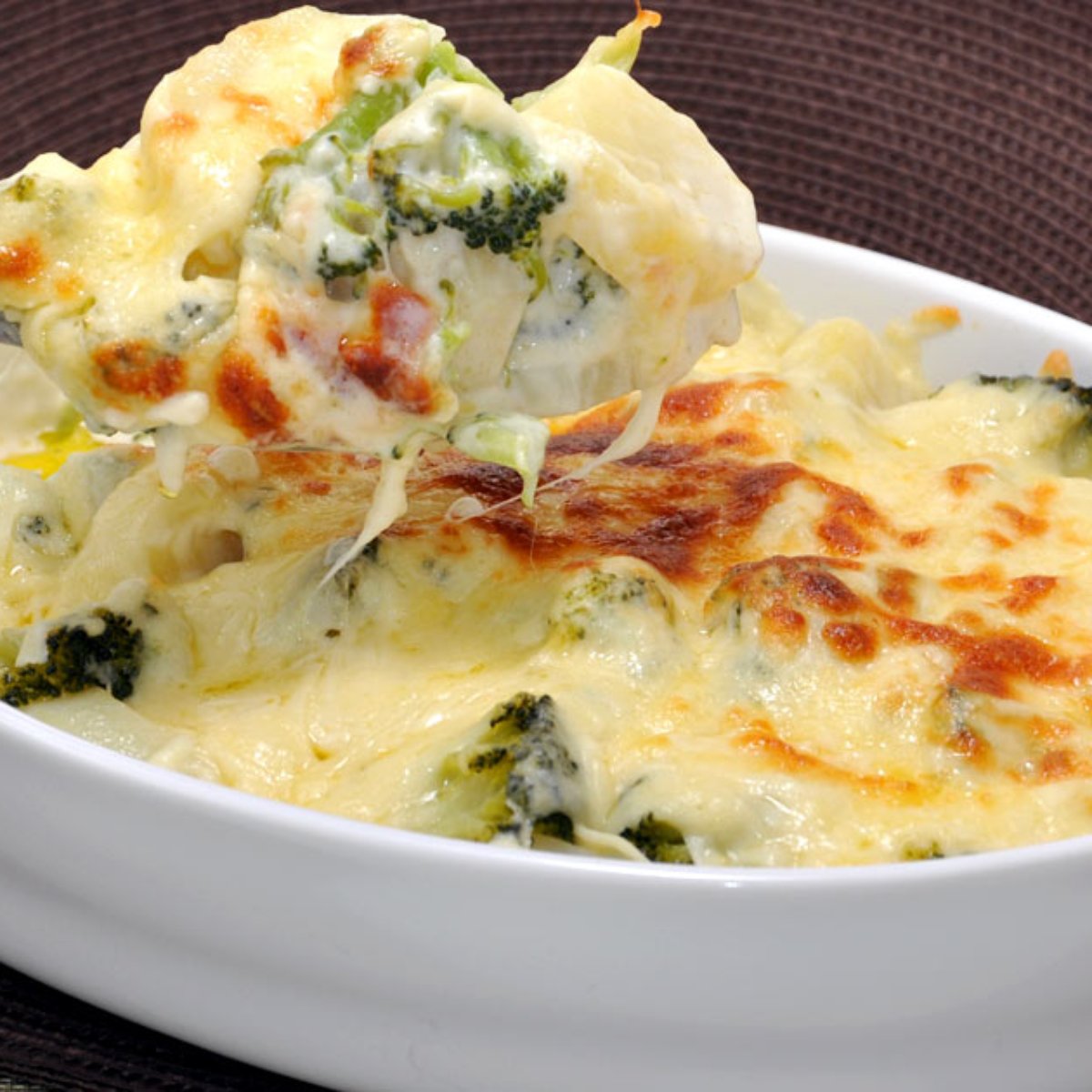 Batata Com Brócolis Ao Forno