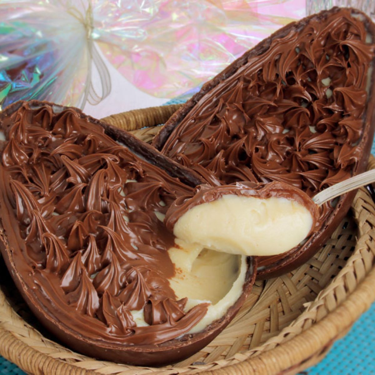 Ovo De Colher De Nutella E Leite Ninho 1 colher de sopa de manteiga. ovo de colher de nutella e leite ninho