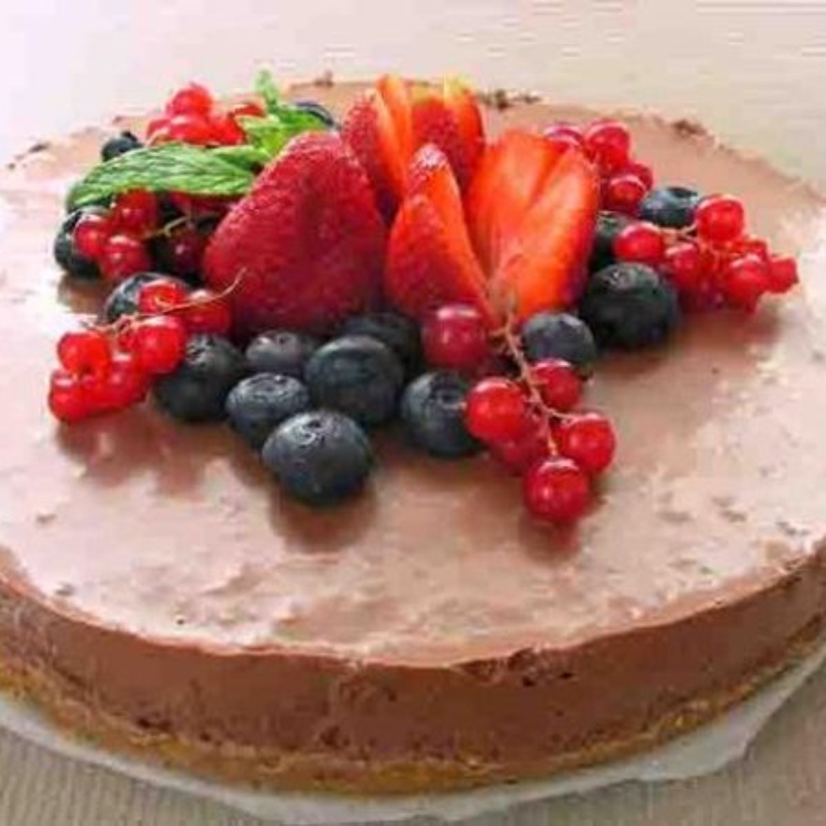 Torta Gelada De Chocolate