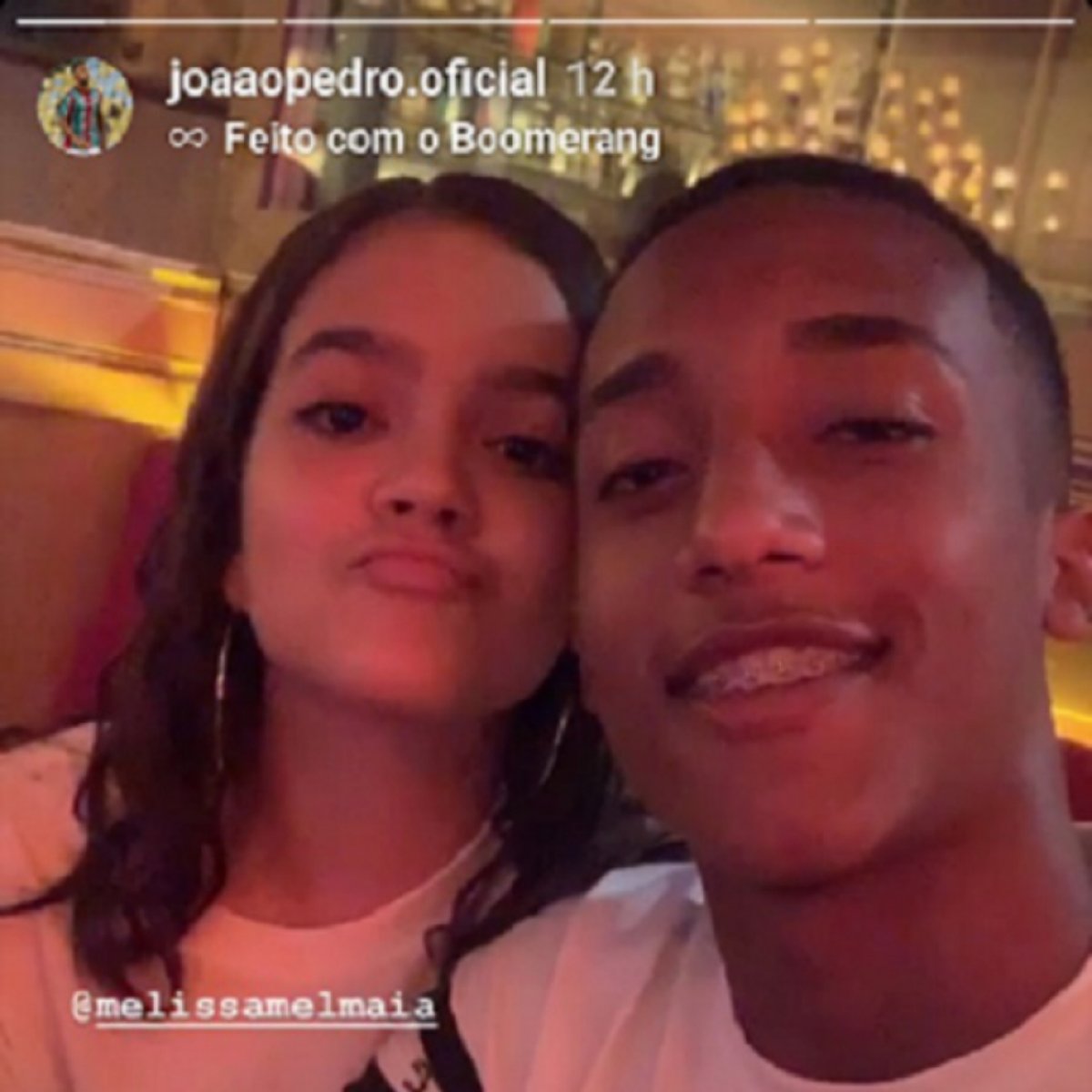 Joao Pedro Sai Para Jantar Com Mel Maia E Familiares Mas E Abordado Por Torcedores Do Flu