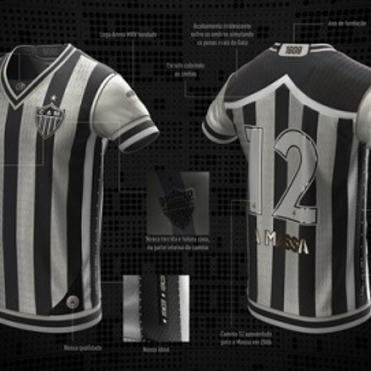 Camisa torcedor atletico mineiro clearance