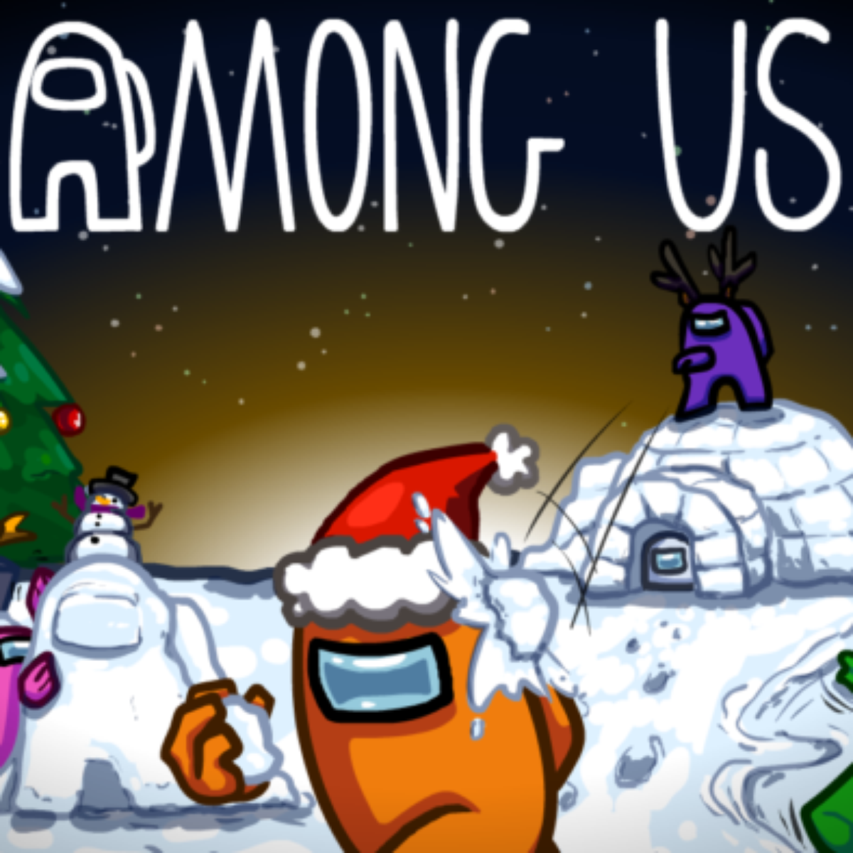 Como conseguir fantasias de Natal no Among Us