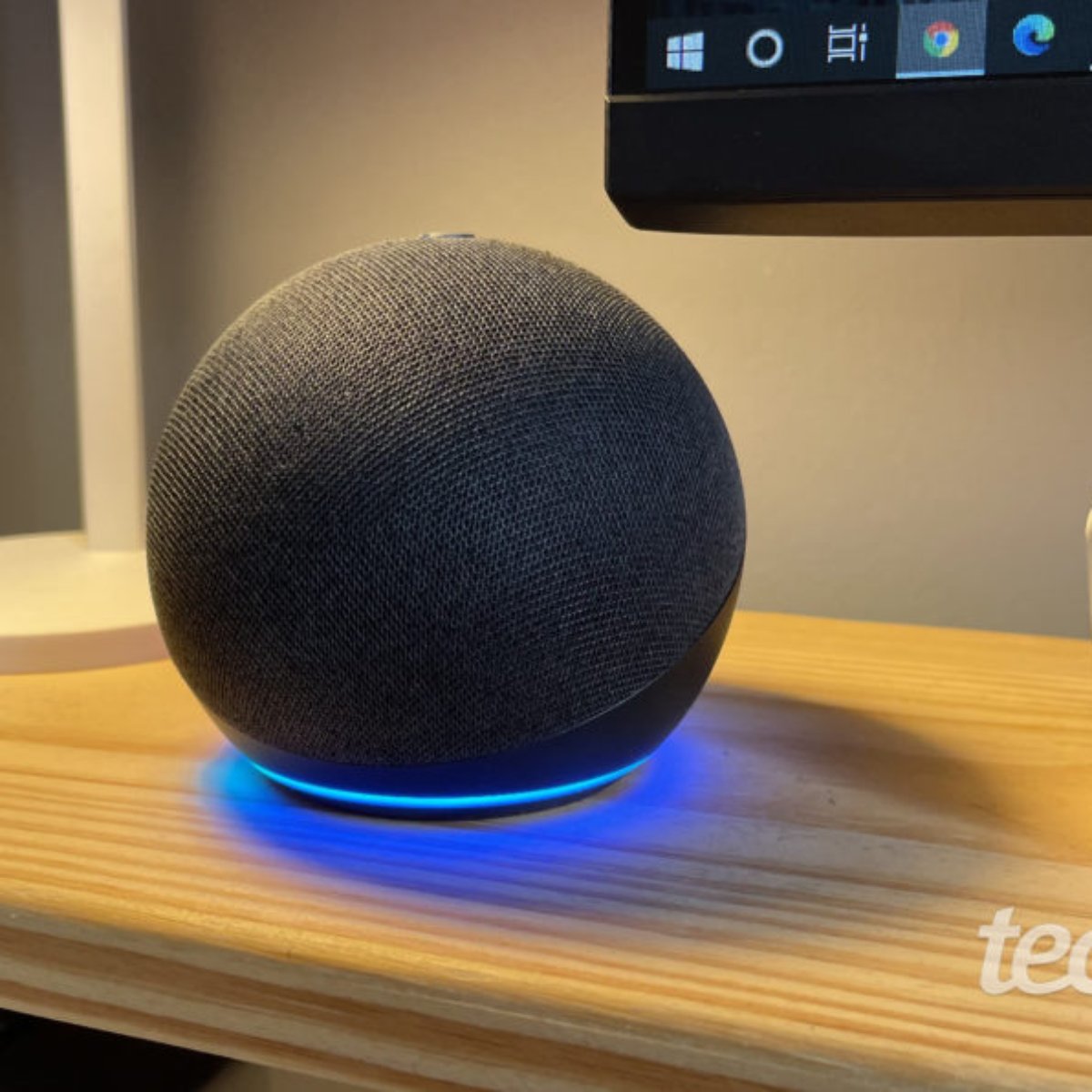 amazon echo dot 4ª geracao bolinha de cristal com alexa