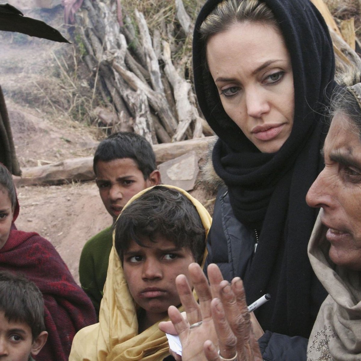 Angelina Jolie Scarf