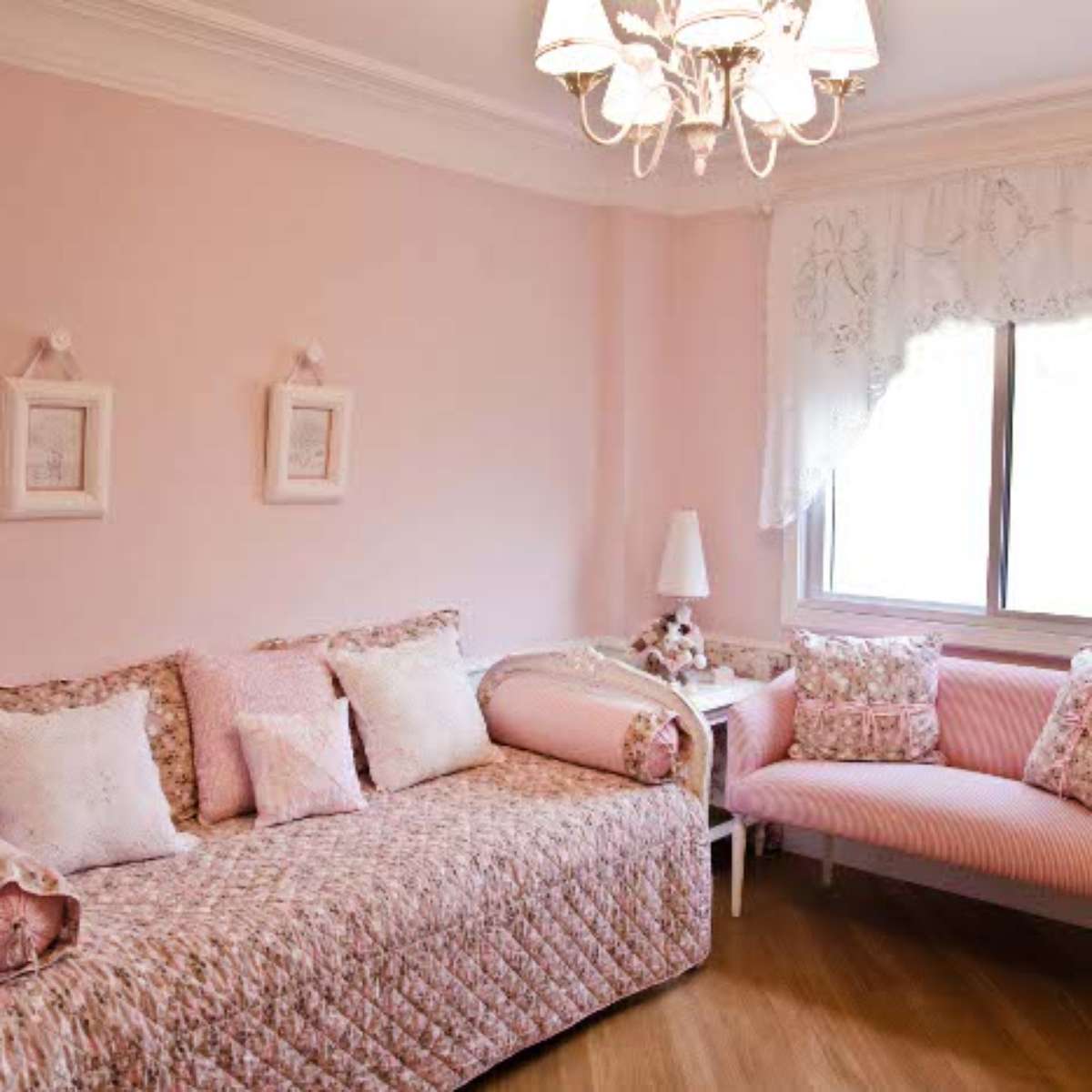 A cor rosa é predominante nos quartos de meninas - Blog da