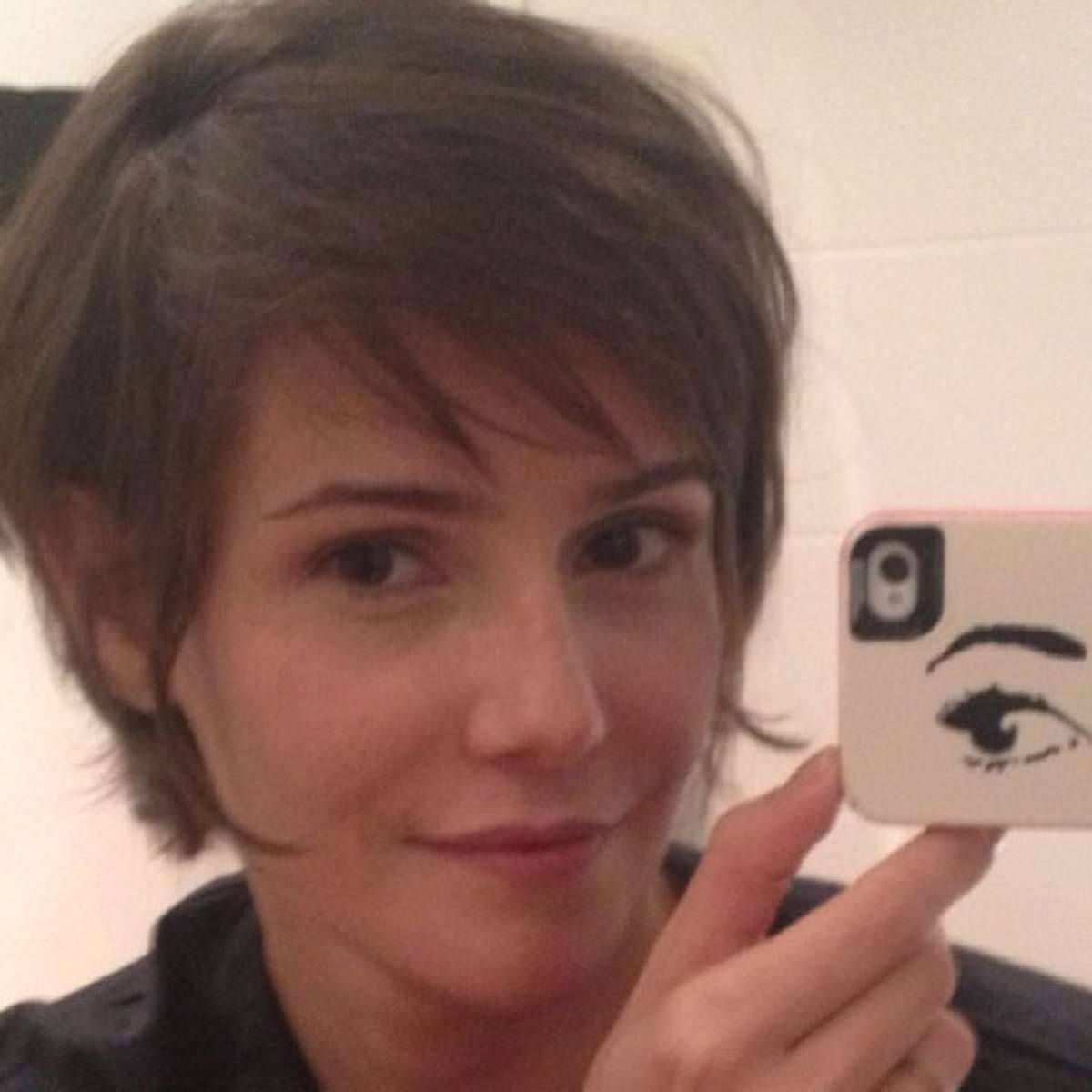 Cabelo curto deborah secco