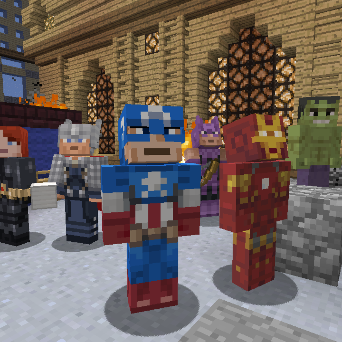 Minecraft' para Xbox 360 recebe armaduras dos 'Vingadores