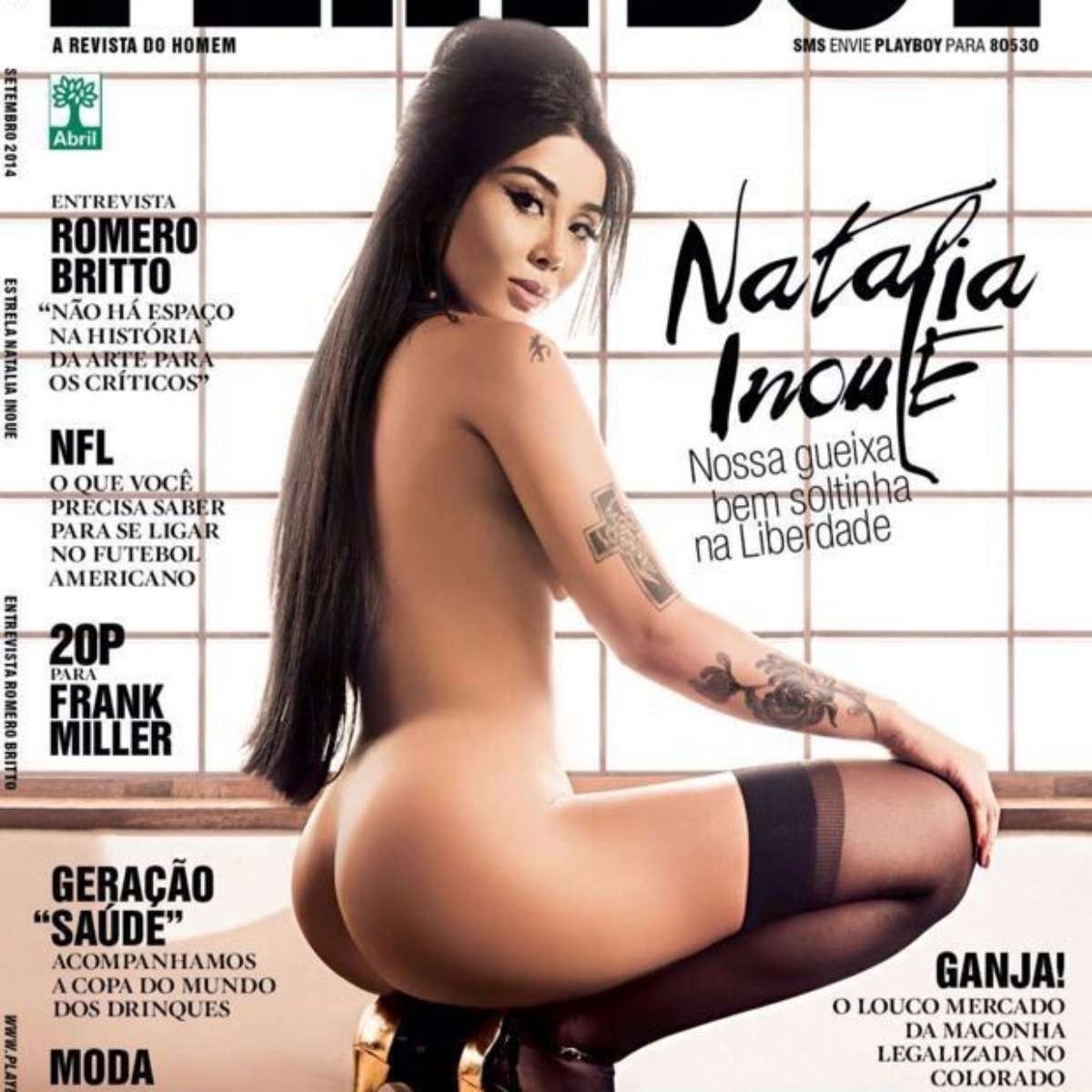 Playboy: veja capa de setembro com bailarina Natália Inoue