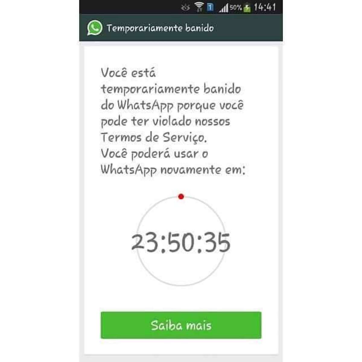 O WhatsApp pode ser suspenso no Brasil