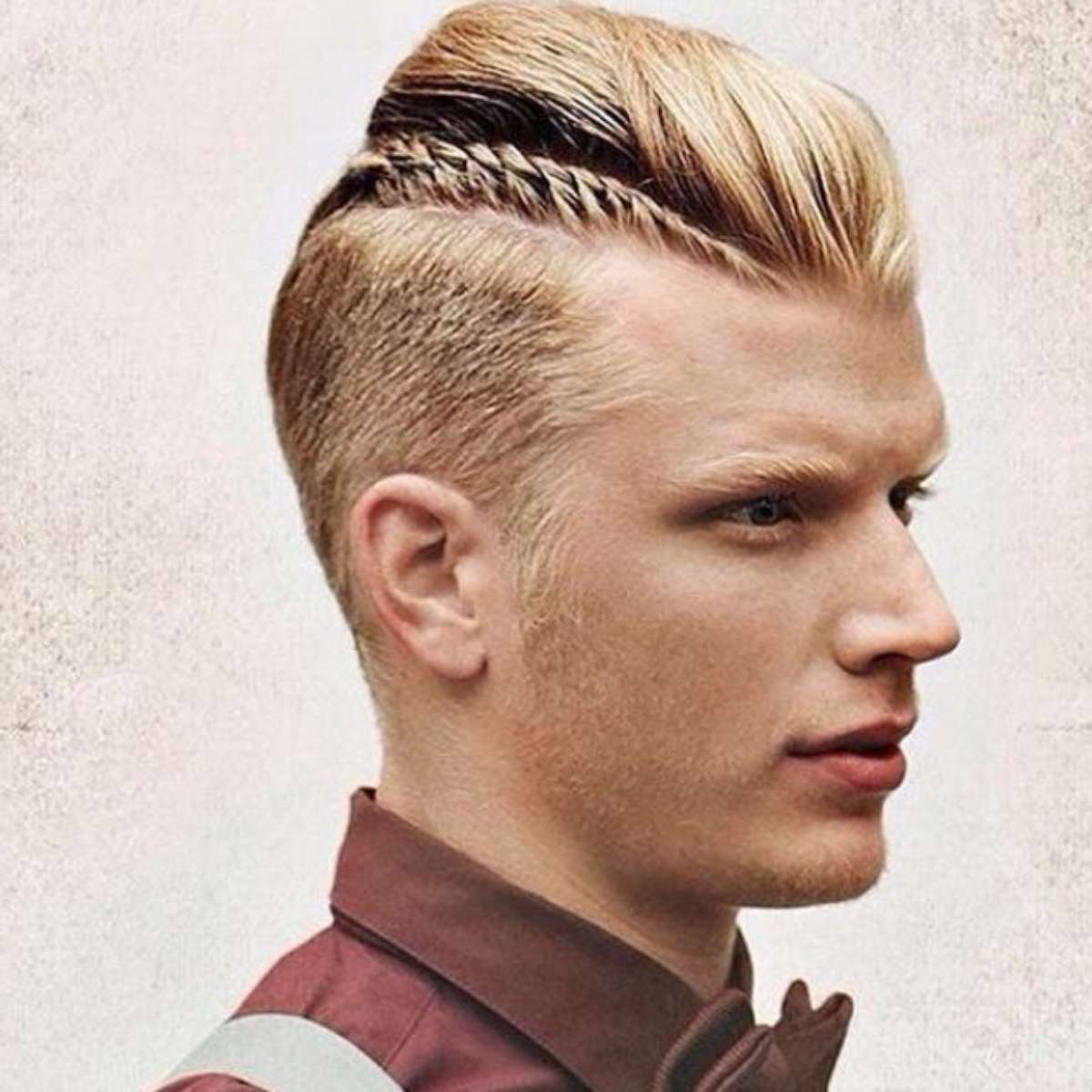 Trança em cabelo de homem top