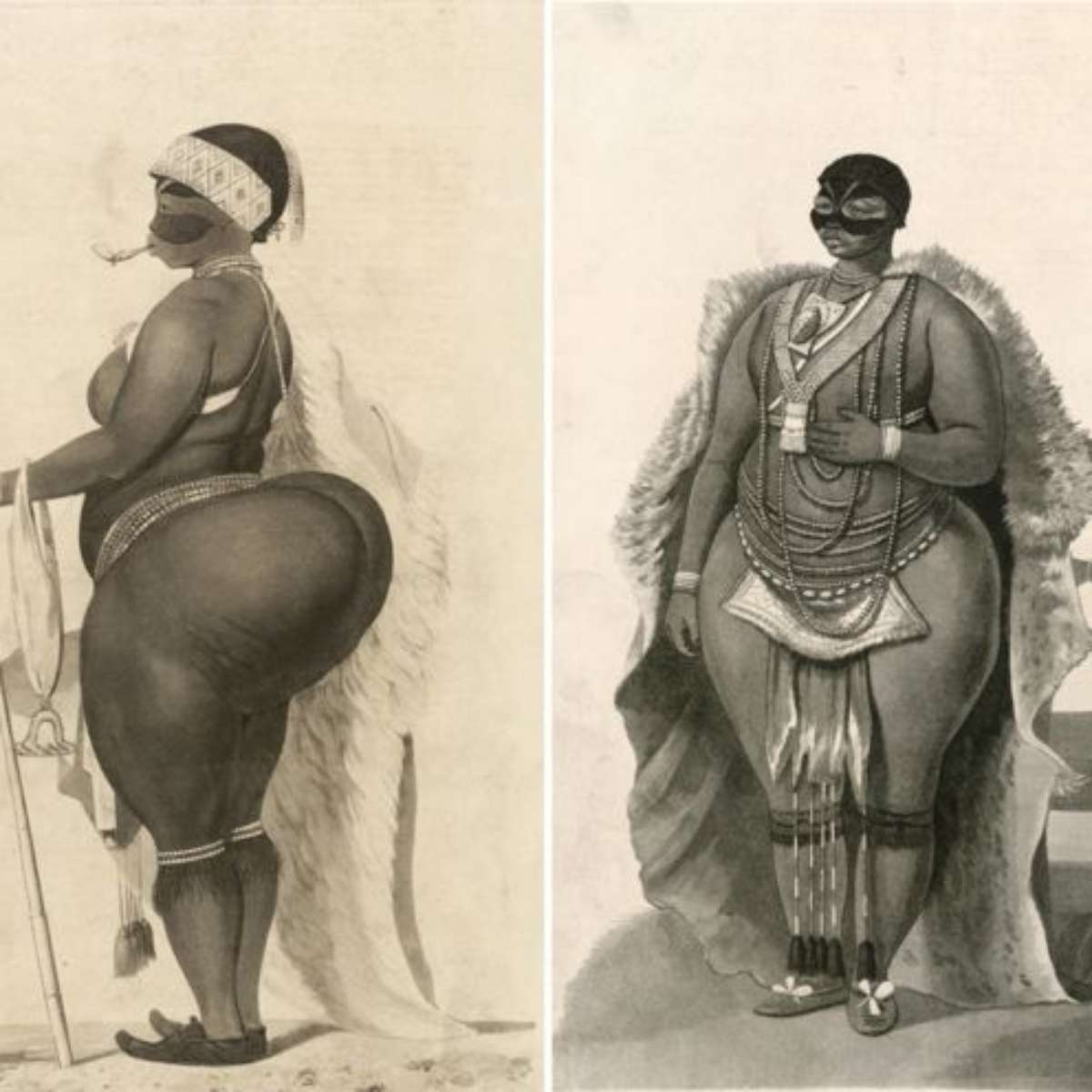 Conheça a história da africana que virou atração de circo foto