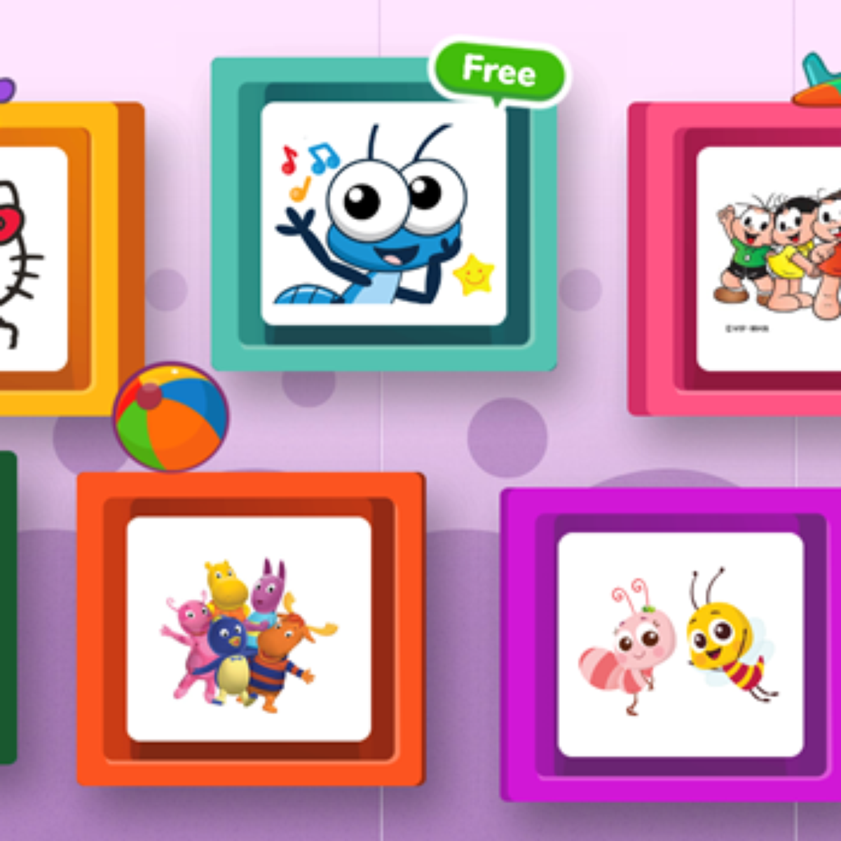 Os 10 melhores aplicativos para a criançada aprender brincando com seus  personagens favoritos. – BLOG LOJINHA DA VIVI