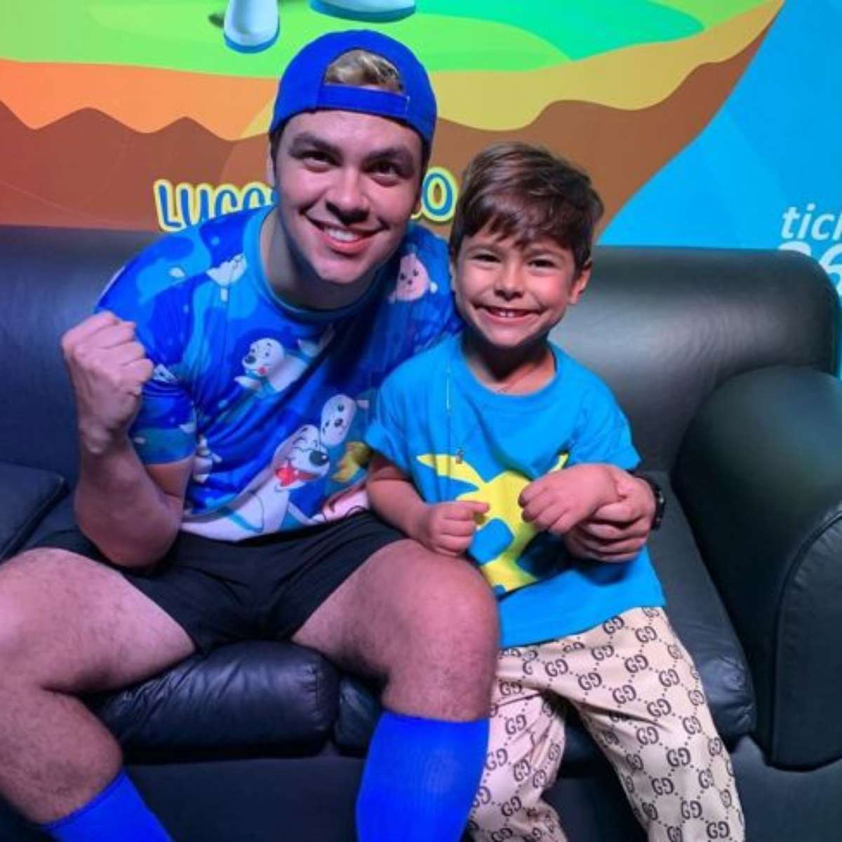 LUCCAS NETO VIROU FILHO DA GI POR UM DIA 