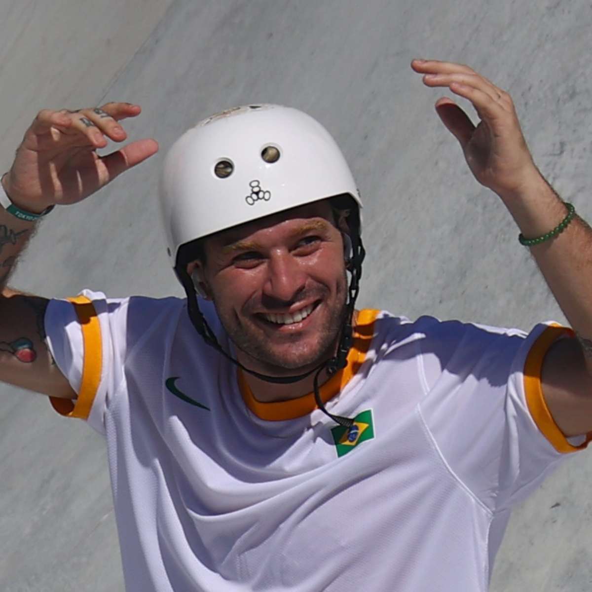 Pedro Barros conquista a medalha de prata no Skate Park nos Jogos
