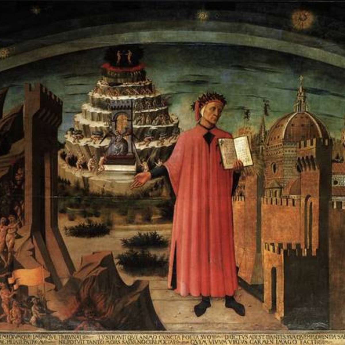 Abanhe'enga: A inscrição da porta do inferno (Dante Alighieri)