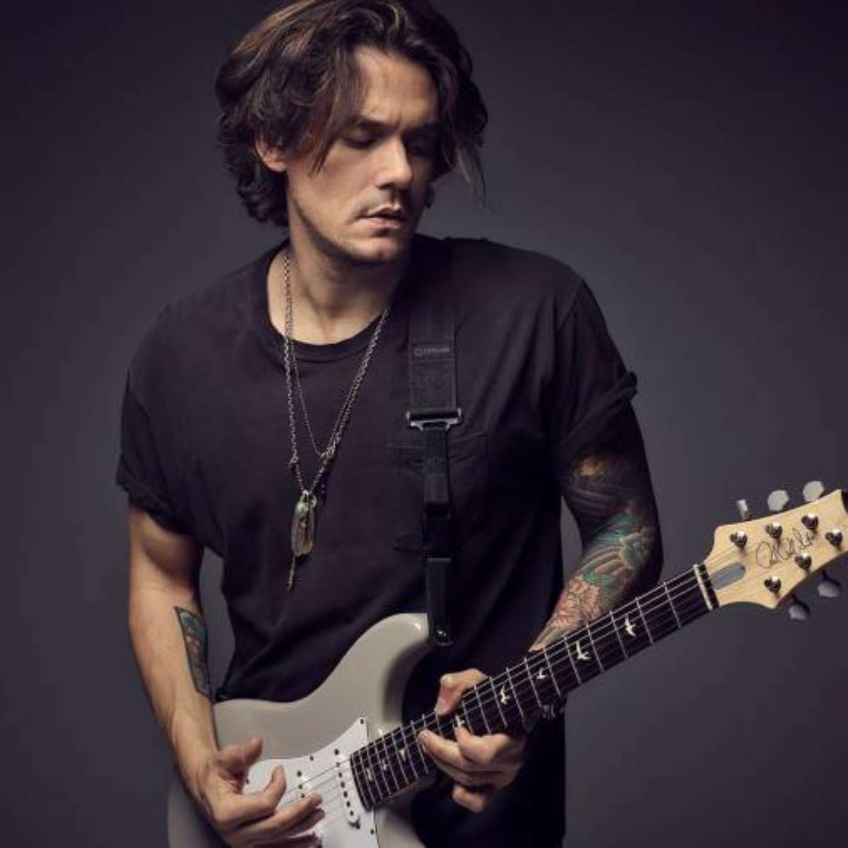 John Mayer Tocando Guitarra Cara