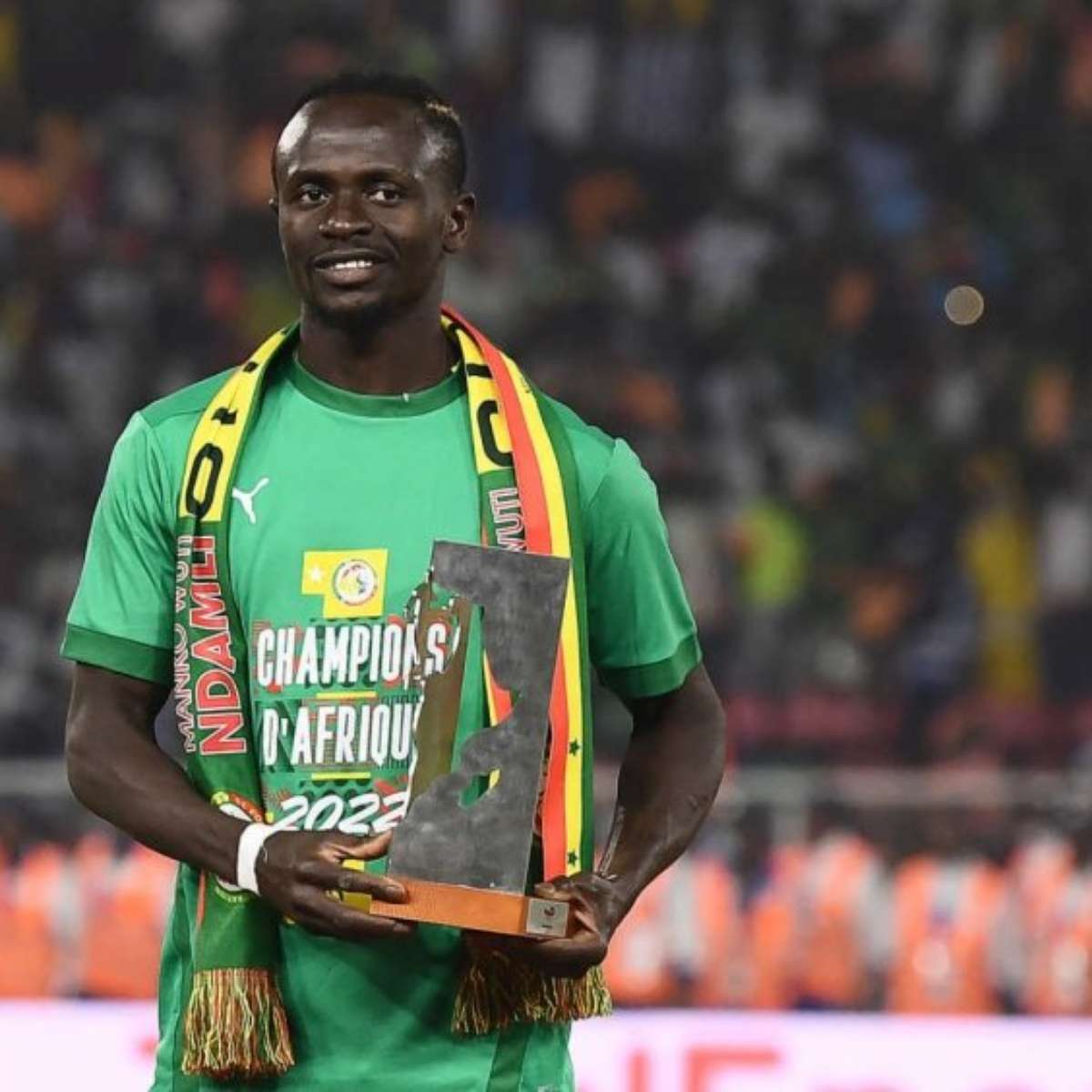 Mané homenageia seus companheiros de Senegal por participação na Copa