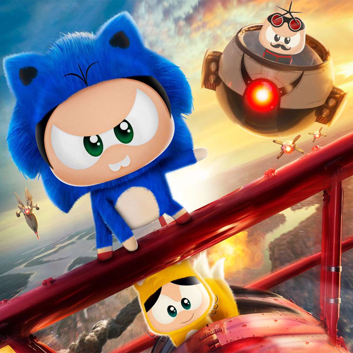 Mônica vira Sônica para promover Sonic 2: O Filme