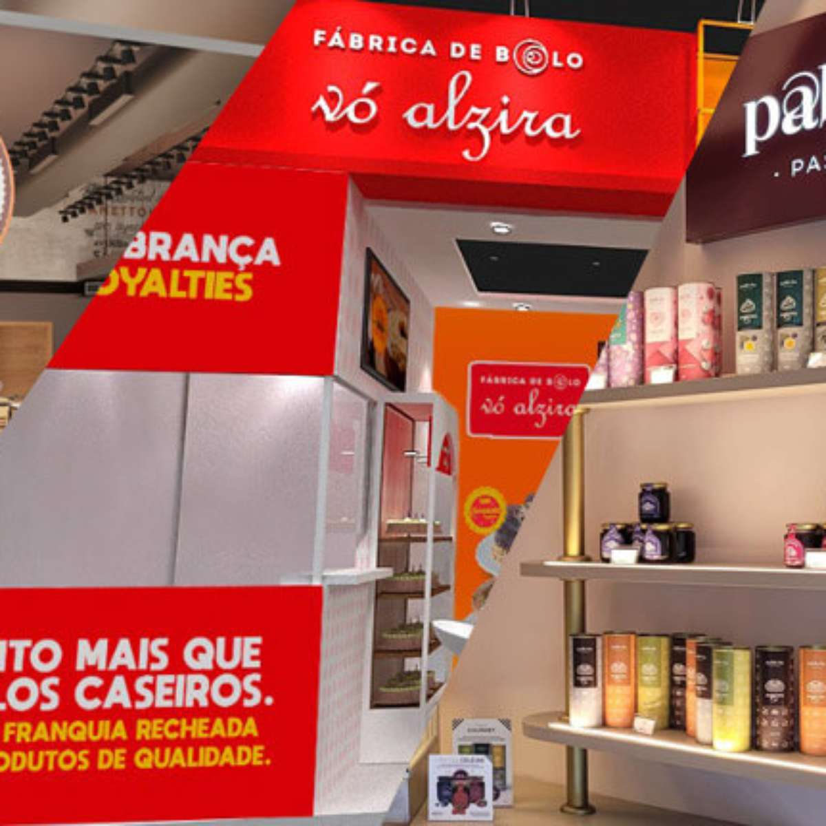 Fábrica de Bolo Vó Alzira lança novo layout para suas lojas