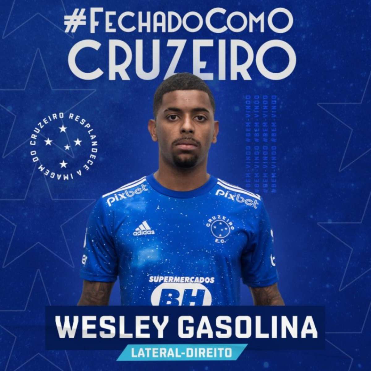 Wesley Gasolina, do Cruzeiro, inicia importante passo para