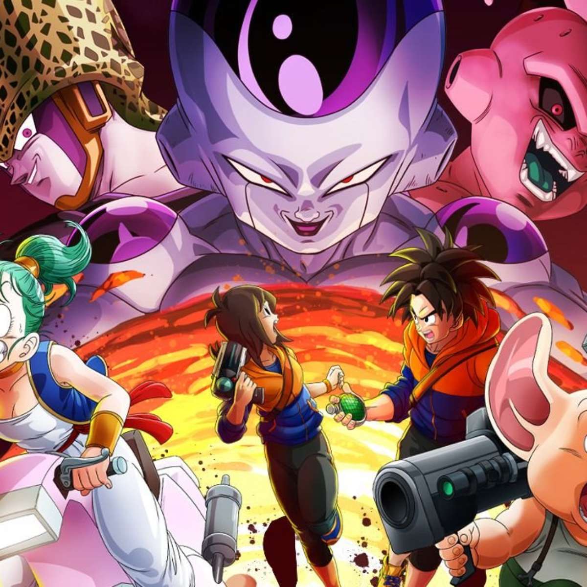 Dragon Ball: The Breakers - Todas Transformações do Majin Boo 