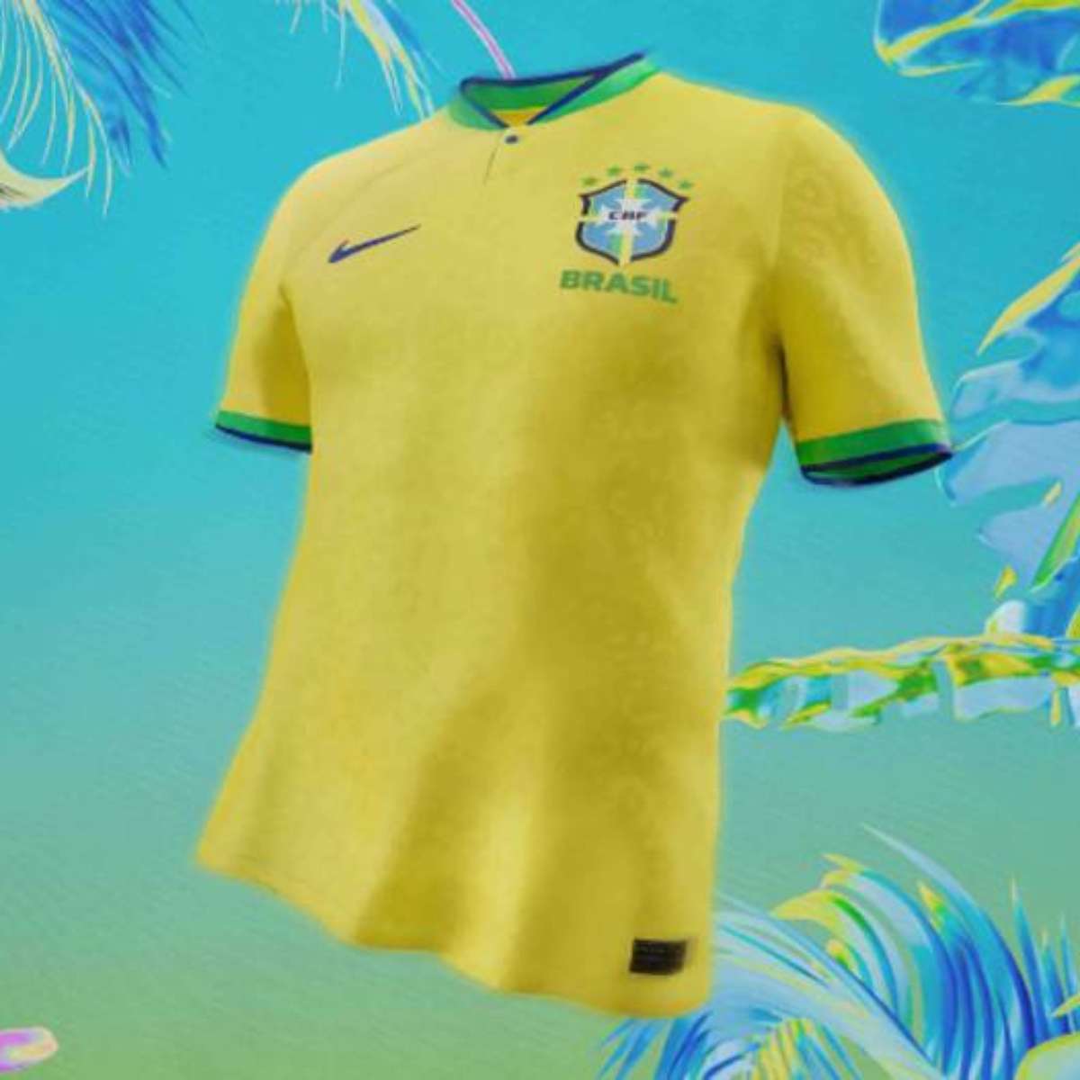 CAMISA SELEÇÃO BRASILEIRA 2023 UNIFORME GOLEIRO