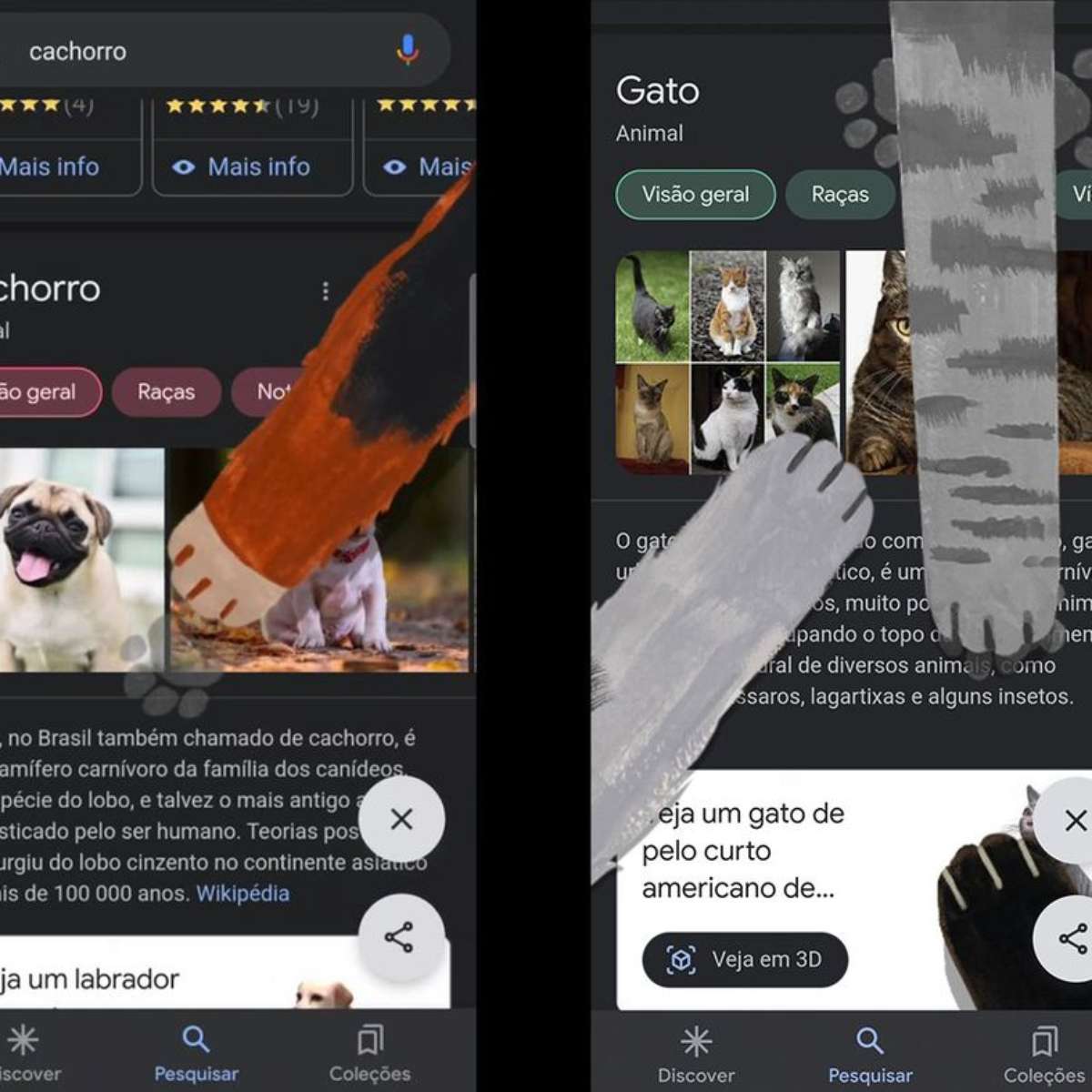 Como ver animais em 3D no Google usando o celular - TecMundo