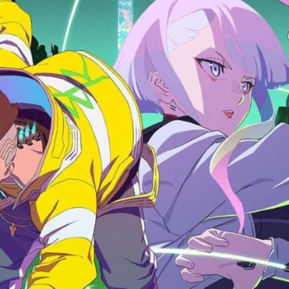 cyberpunk anime dublado