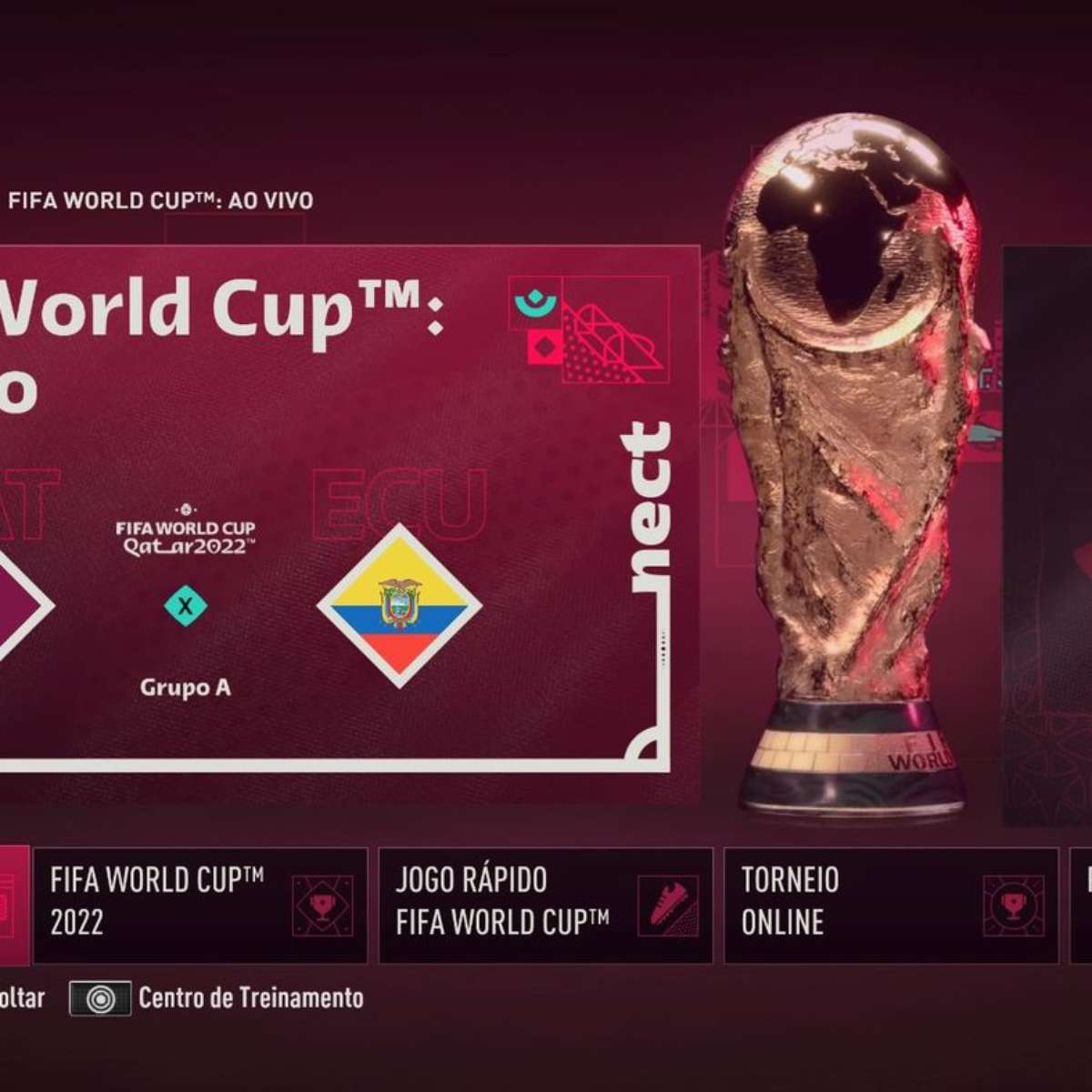 FIFA 23: menus do modo Copa do Mundo 2022 vazam no PS5; veja imagens