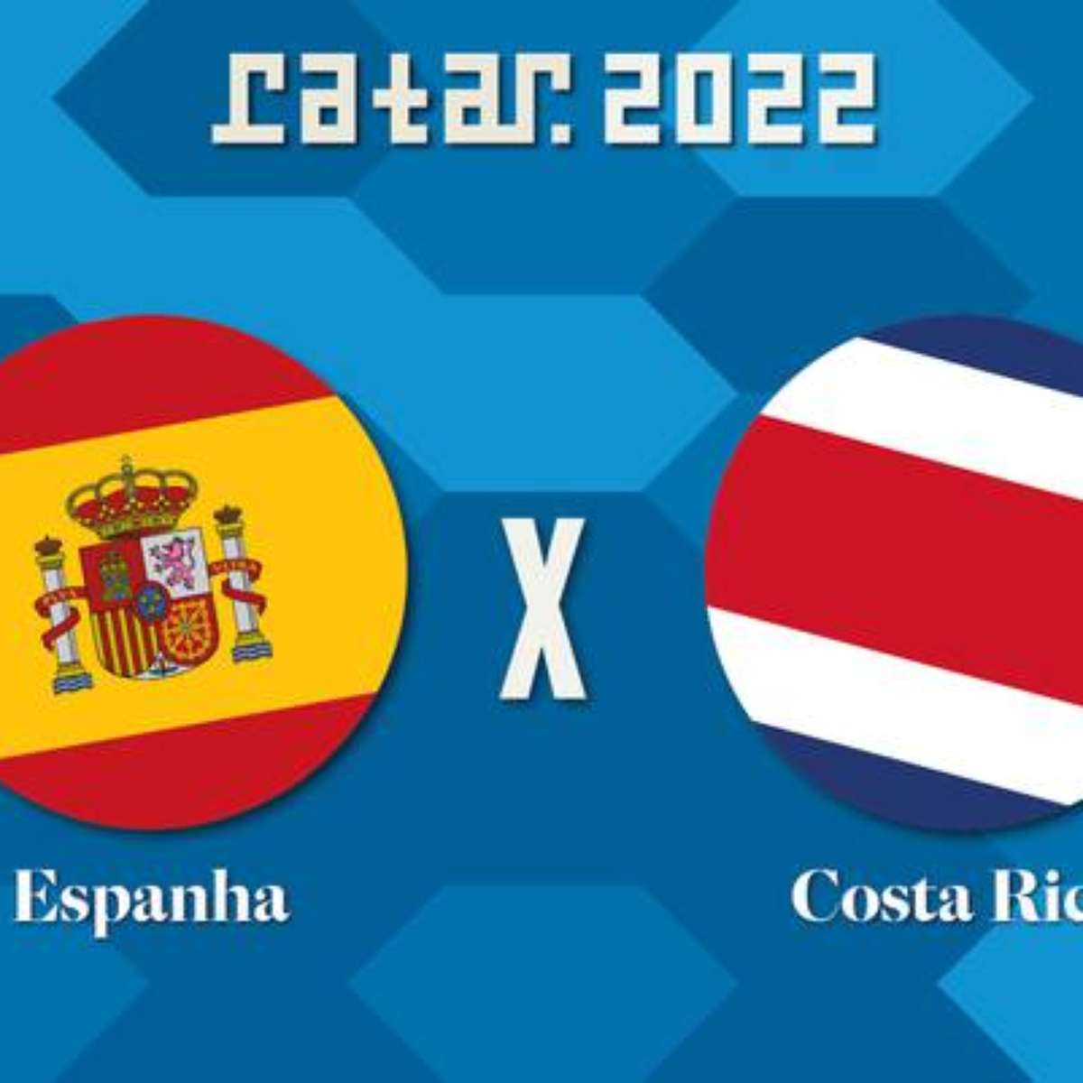Espanha x Costa Rica: onde ver e outras informações sobre o jogo