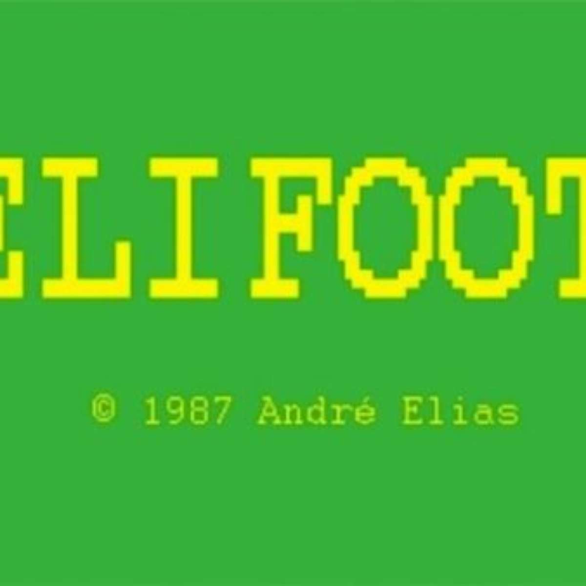 Elifoot: Relembre o rei dos managers de futebol