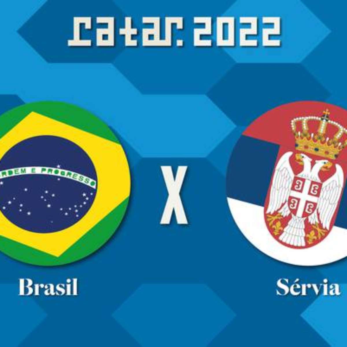 Brasil x Sérvia: confira onde assistir ao jogo da Copa do Mundo 2022