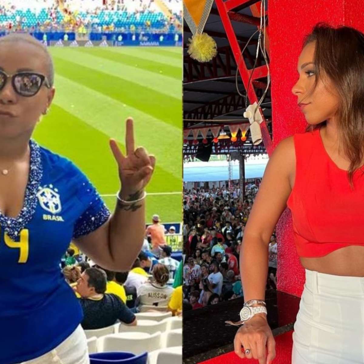 Esposa de Thiago Silva emagrece 22 kg entre as Copas da Rússia e do Catar:  'Lutei anos' - Super Rádio Tupi