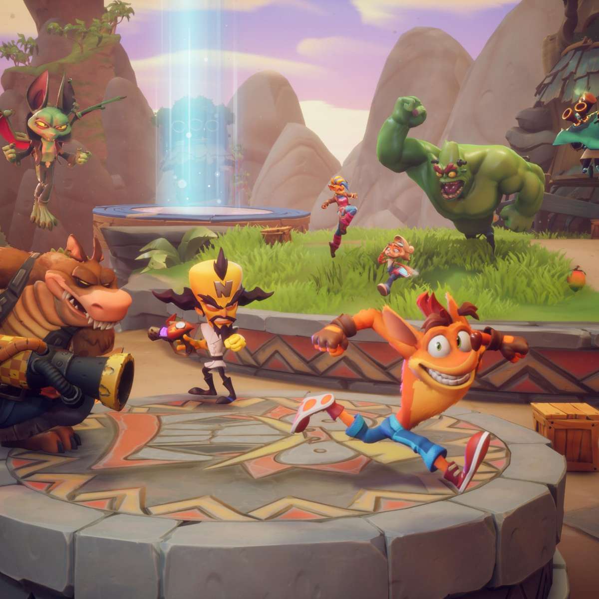 Crash Team Rumble anunciado, um jogo multiplayer 4v4