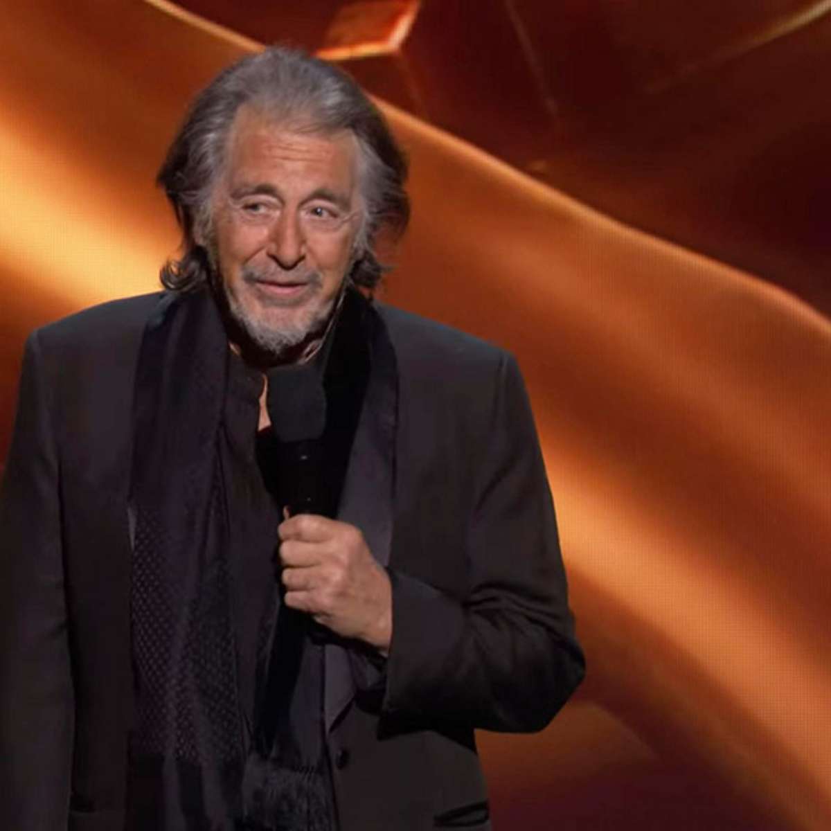 Al Pacino presented Christopher Judge with his award for best performa