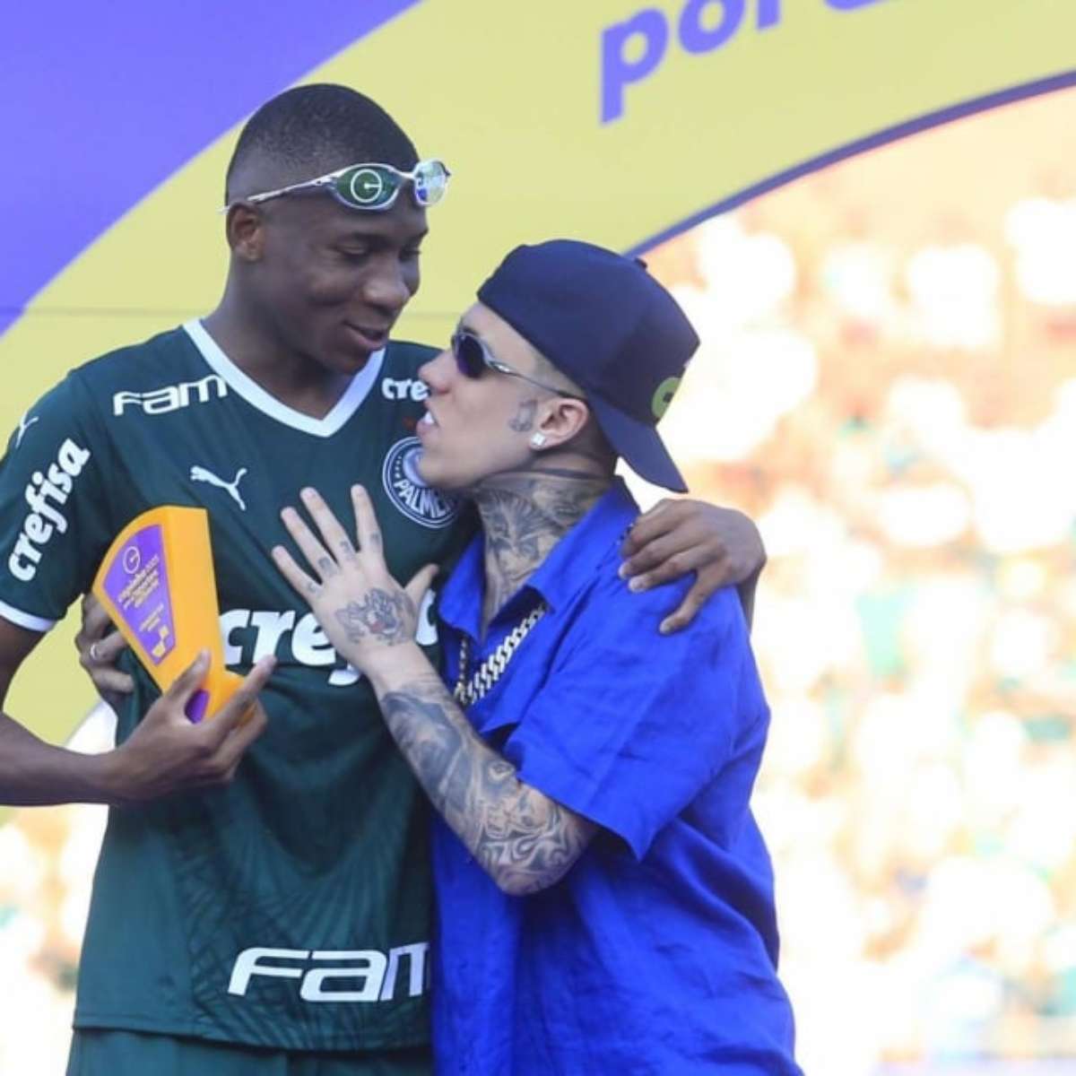 FESTA DO TÍTULO! JOGADORES DO PALMEIRAS COMEMORANDO