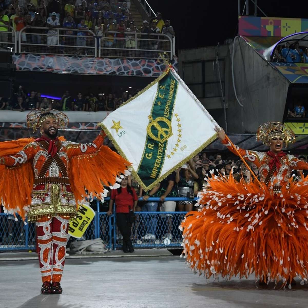 Emoção sem explicação', dizem mestre-sala e porta-bandeira da Imperatriz, O Dia na Folia